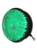 Зеленый светодиодный модуль светофора 300 мм